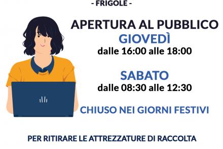 Frigole: apre Front Office per la distribuzione di attrezzature e materiale informativ